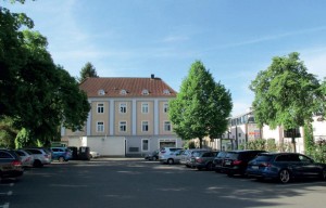 Heinrich-Böll-Platz Blick nach Süden